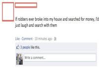 If someone would broke into my house..
