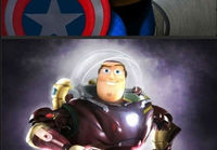 Marvel meets pixar