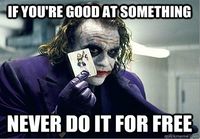Jokerin hyvä neuvo