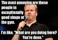 Annoying people at the gym