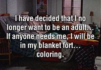 I don´t want to be an adult anymore