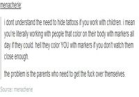 Lapset ja tatuoinnit