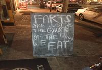 Farts are ghosts