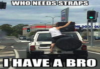 Who needs straps?