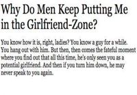 Girlfriend zone