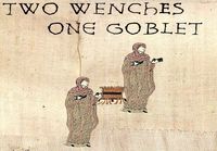 Two wenches one goblet