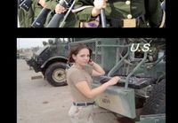 Nais sotilaita ympäri maailman
