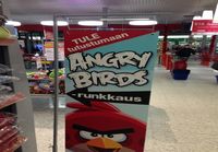 Angry birds nurkkaus