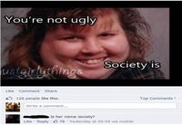 You´re not ugly