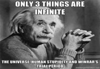 Three infinite things