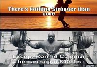 Nothing stronger than love