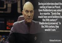 Star Trekin luojan haastattelu koskien näyttelijöiden valintaa
