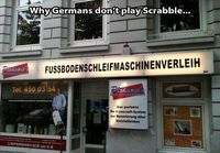 Miksi Saksalaiset eivät pelaa Scrabblea..