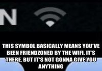 Friendzoned by wifi