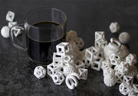 3D-tulostettuja sokeripaloja