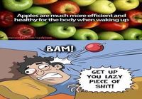 Omenat herättävät tehokkaasti