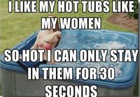 Hot tubs and women
