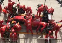 Ferrarin varikkopysähdys