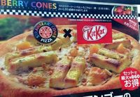 Kitkat pizza