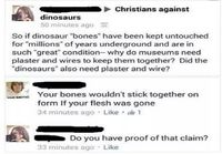 Kristityt dinosauruksia vastaan