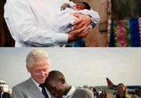 Bill Clinton ja Ugandan kaima