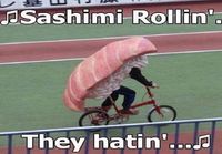 Sashimi rollin