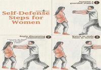 Self defence steps for women
