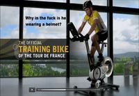 Official trainingbike for tour de France..