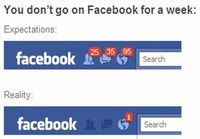 You don´t go on facebook for a week