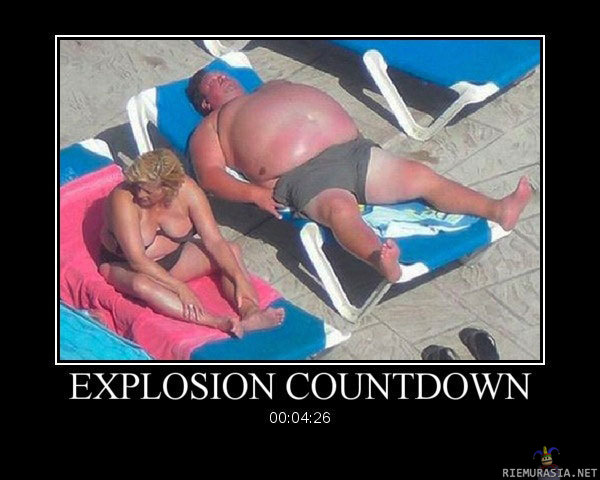Explosion countdown