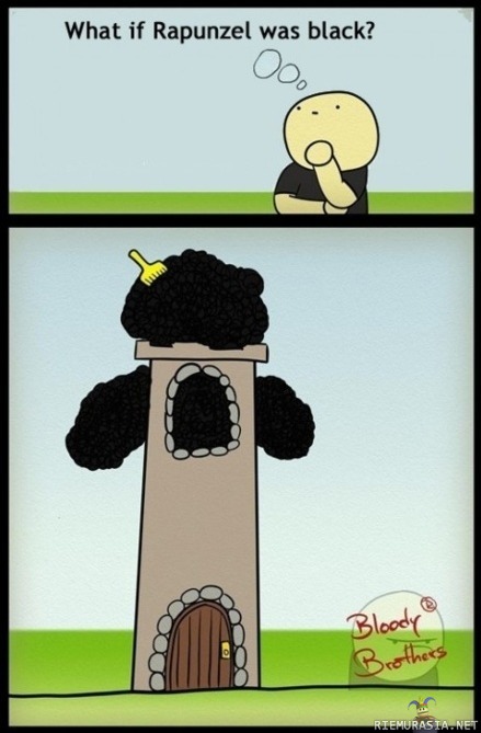 What if rapunzel was black?