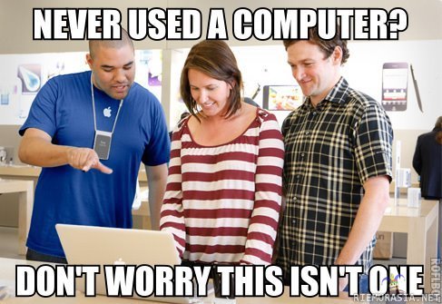 never used a computer? - don´t worry..