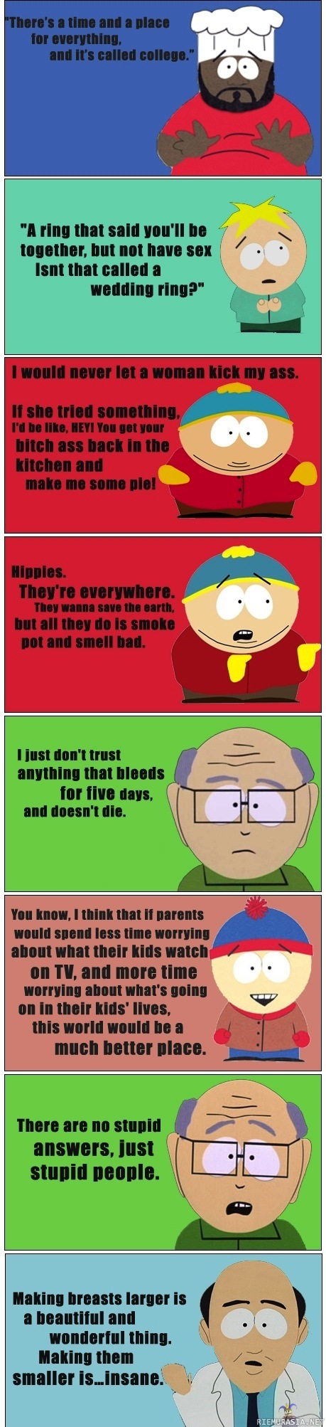 Viisauksia South Parkista