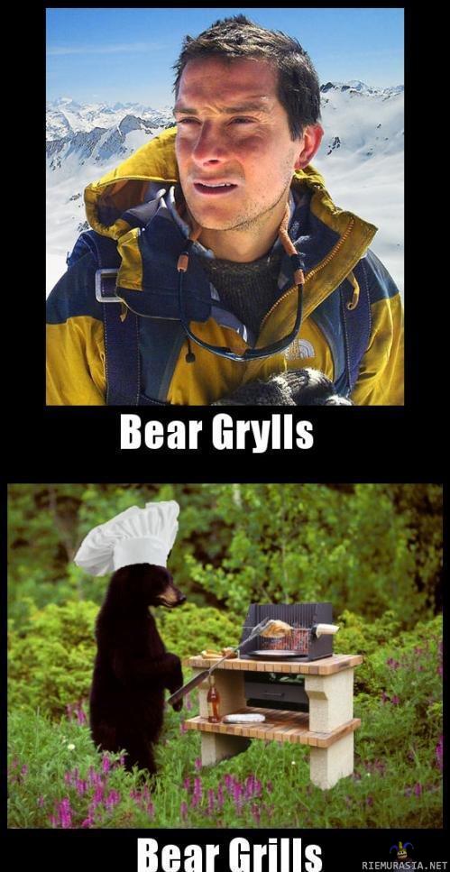 Man vs. Bear