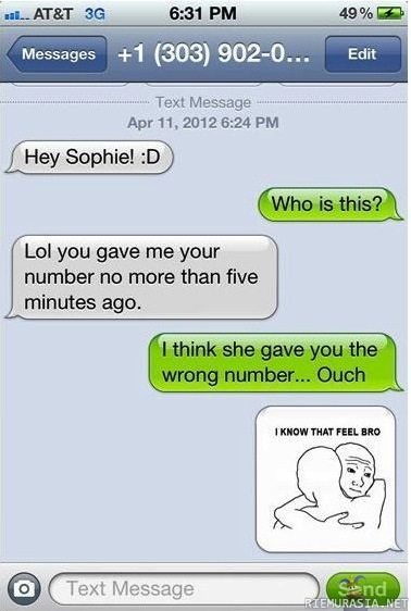 Hey Sophie!