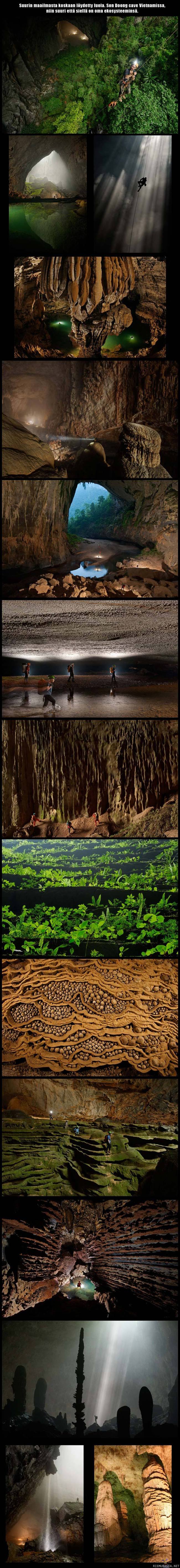 Maailman suurin luola - Song Doong cave Vietnam.