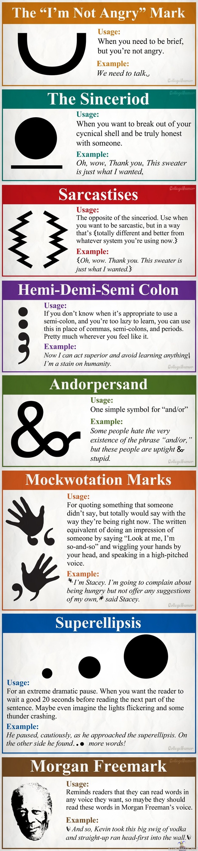 New punctuation marks