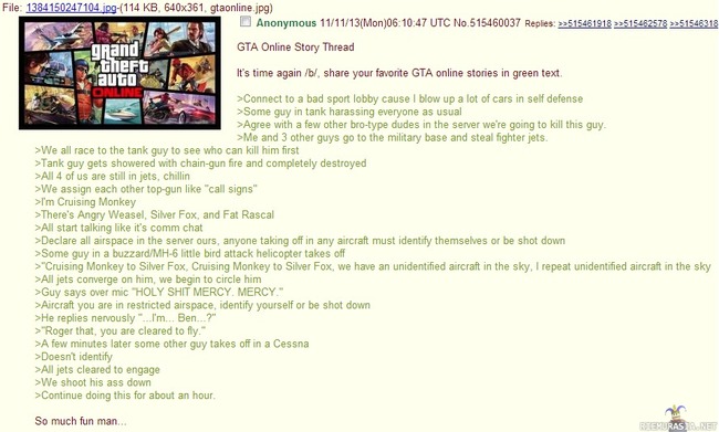 GTA online story