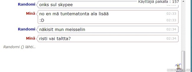 Onks sul skypee?