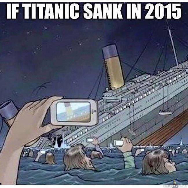 Jos Titanic uppoaisi 2015