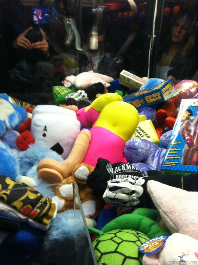 Claw machine - when you see it..