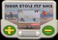 Nigga stole my bike peli 
