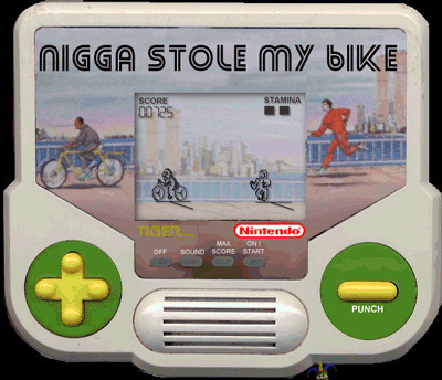 Nigga stole my bike peli  - nigga