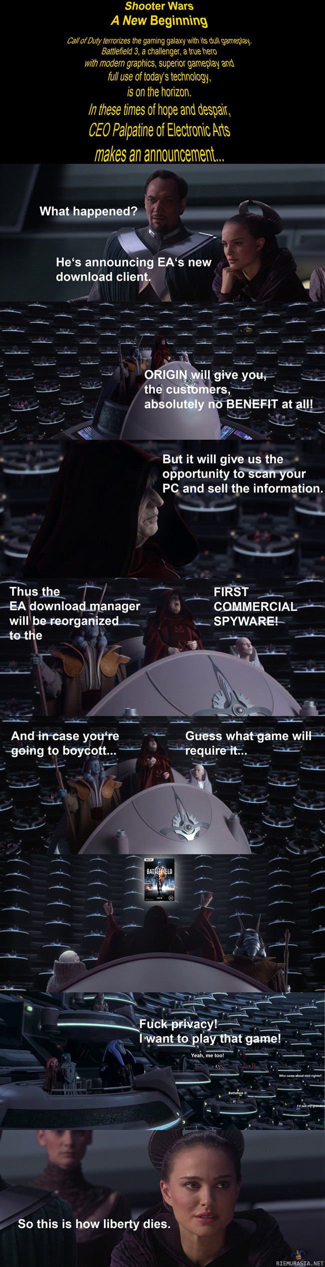 EA = The Dark Side