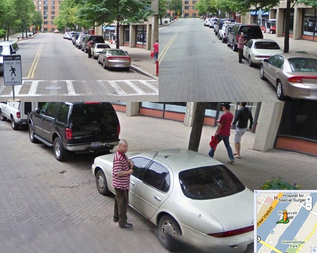 Grand Theft Auto, Google maps - Roosevelt island, New York, USA