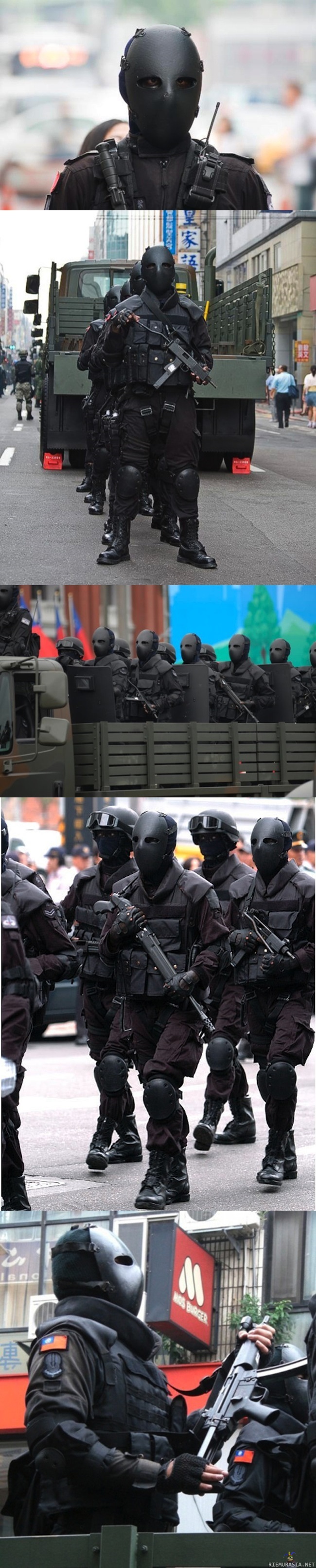 Taiwanin erikoisjoukot - Uniformut uusittu