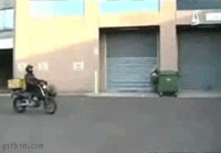 Motorcycle brake fail