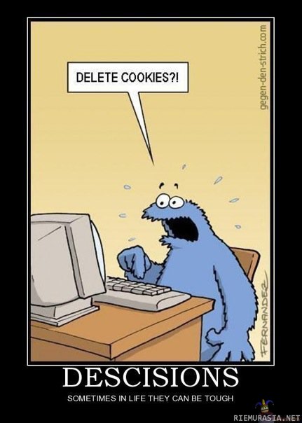 Cookiemonster - Delete cookies