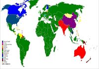 Most popular sports in every country