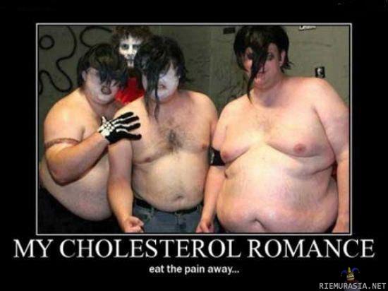 My cholesterol romance - Eat the pain away